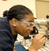 LaRuth C. McAfee PhD '05, a graduate student in chemical engineering,