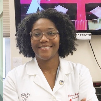 Juana Mendenhall is an Assistant Professor of Chemistry at Morehouse College and a Visiting Professor at the Albert Einstein College of Medicine (2014). Her research interests focus on smart therapeutic biomaterials, polymer chemistry and nanotechnology.