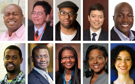 Headshots of the 2012 MLK Scholars